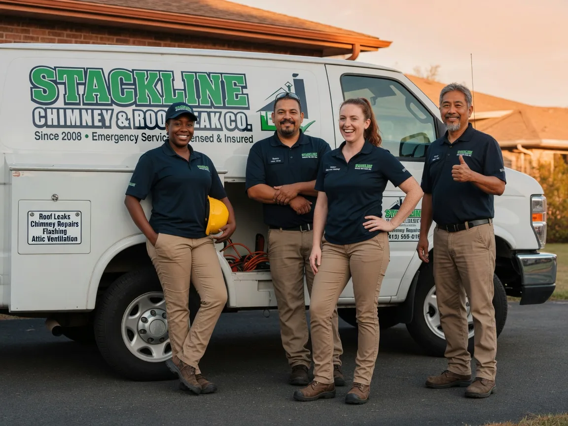 Chimney flashing repair company in Washington, NE